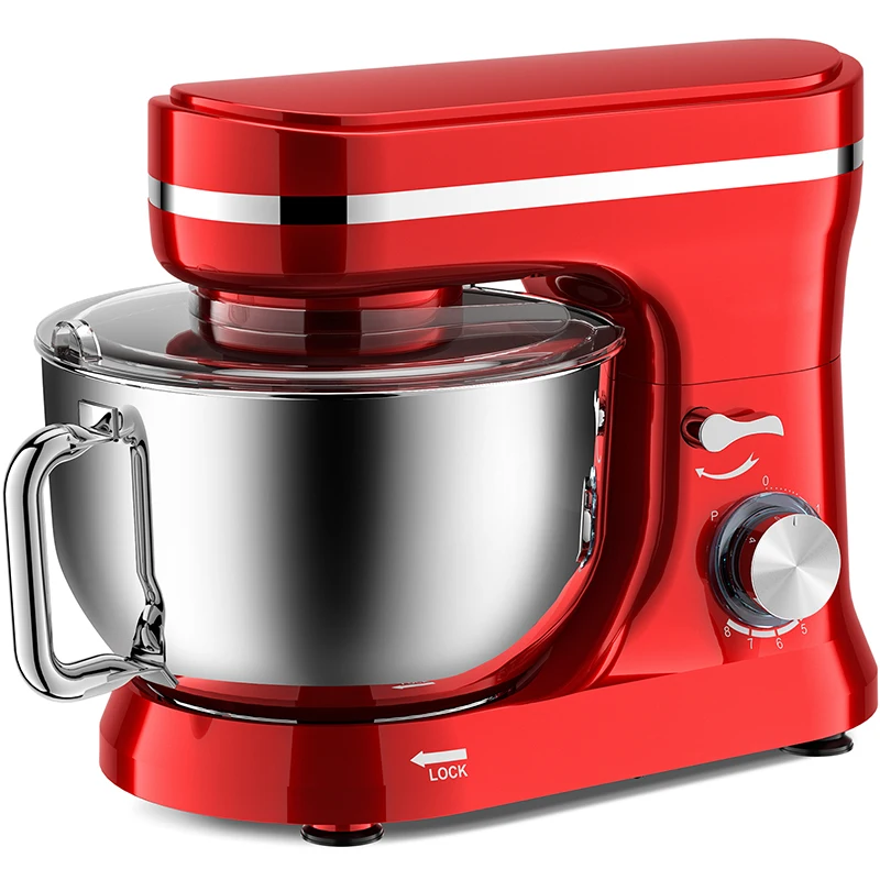 kitchen mixer professional customized electric food 4.5L 5.5L stainless steel bowl stand mixer