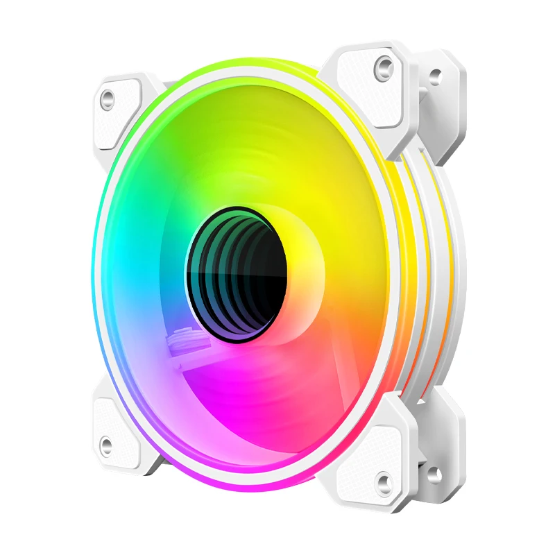 COOLMOON WF1 Computer case Cooling Fan with 5v argb sync 12cm air pwm cpu cooler fan