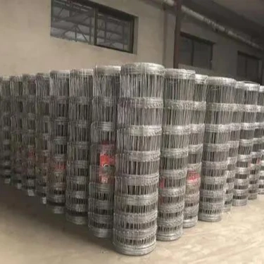 Factory Price High Quality 8ft Height 3 Mm Diameter Galvanized Hinge Knot High Tensile Wire Strainer Fence Used For Cattle