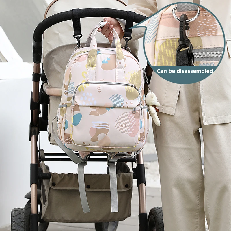 Fashion Diaper Backpack Maternity Travel Mommy Bag with Changing Pad Quilted Baby Diaper Bags Backpack nappy bag