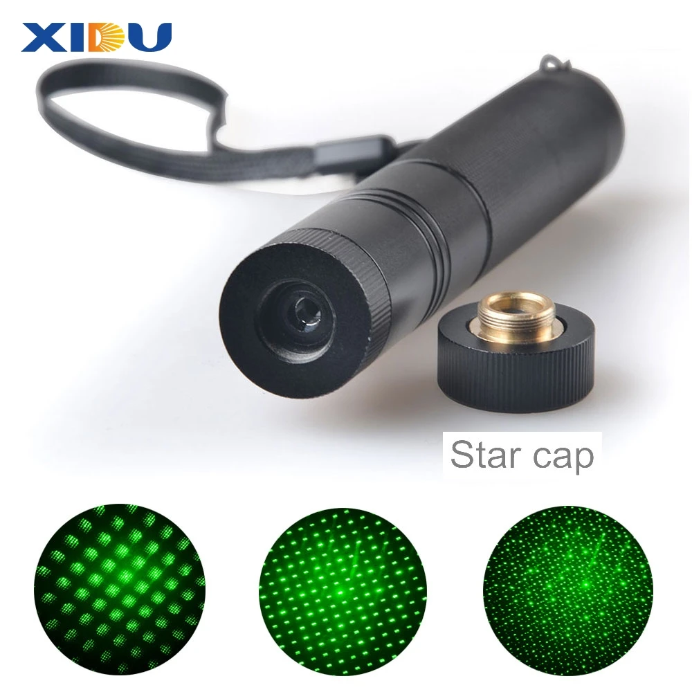 XIDU ilitary High Powerful Green Laser 303 High Power Rechargeable Strong Green Laser Pointer funny cat toy