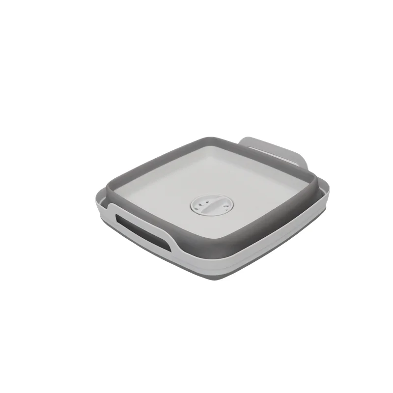 9L Food Storage and Drain Basket PP+TPR for Kitchen Sink Vegetable Washing/Drying Food Basin-Injection Technics