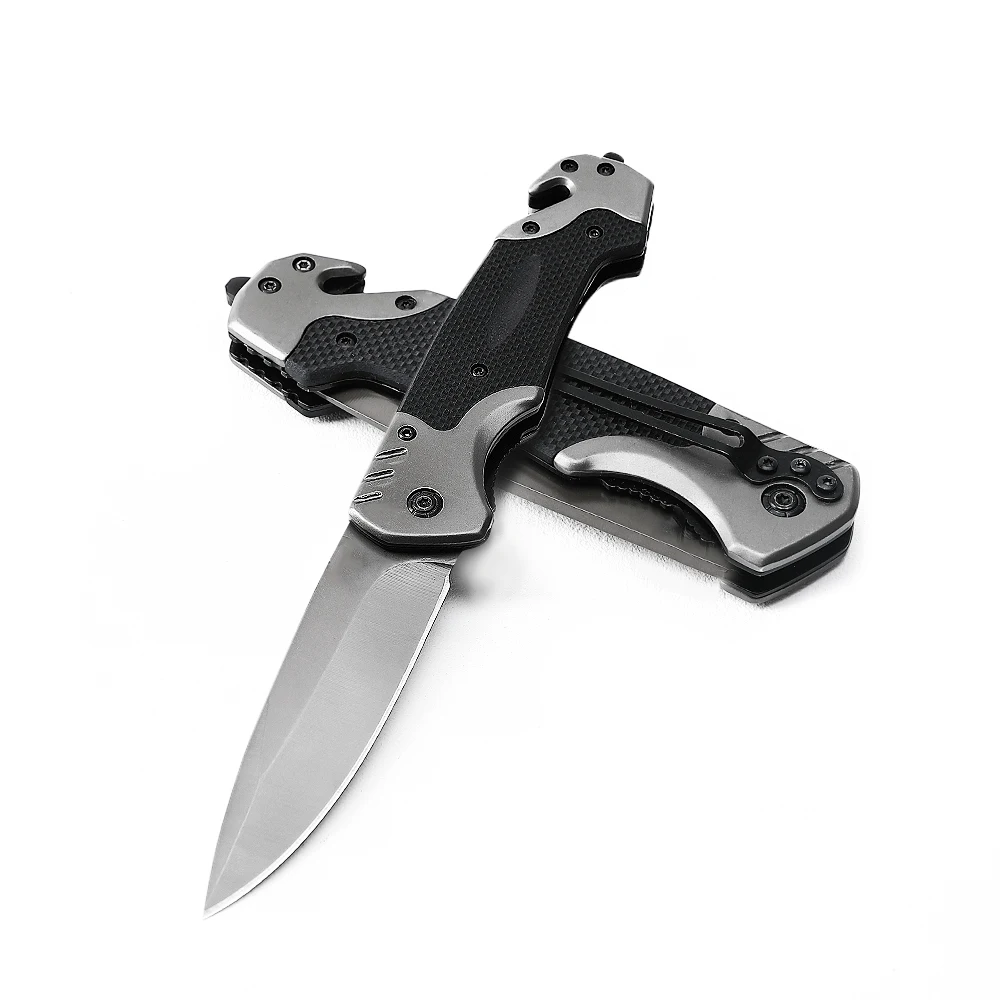 Tactical Folding g10 Combat Knives Folded Pocket Outdoor Camping Survival EDC Custom Knife couteau pliant
