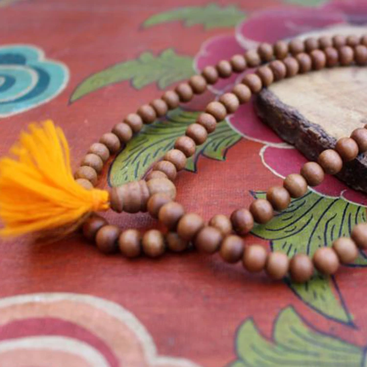 Quality Low Price 108 Beads Sandalwood Japan Mala For Meditation