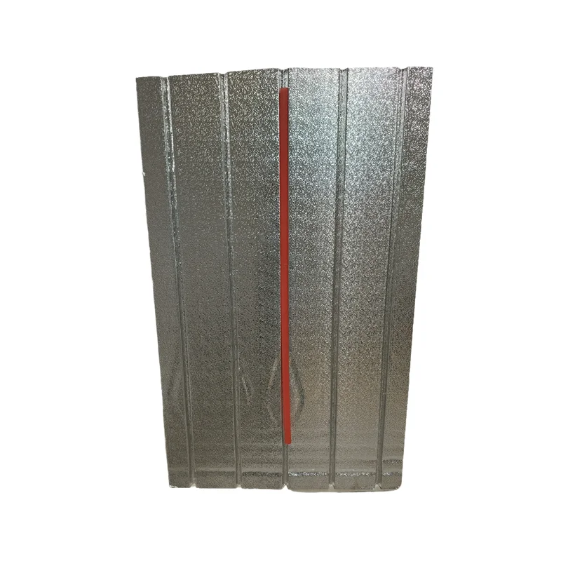 16/20mm thick water heated floor XPS plate covered with aluminum foil