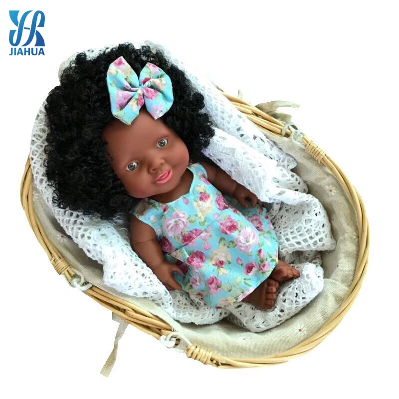 African female doll black rebirth clothes kids rebirth doll girl black love doll