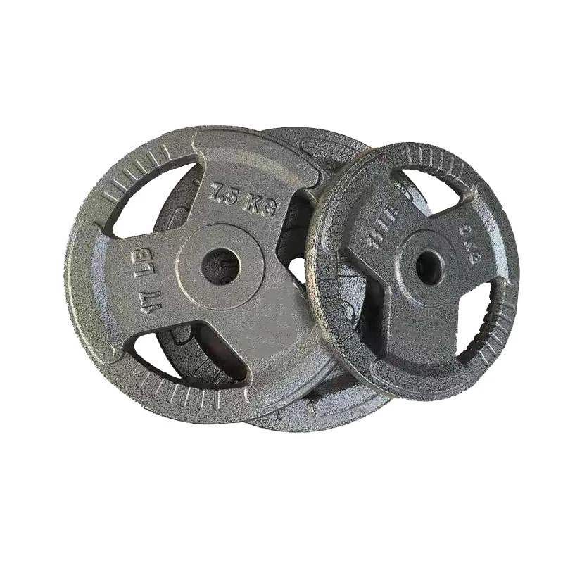 Linefar Cheap Fitness Power Training Cast Iron Spray Paint Weight Plates