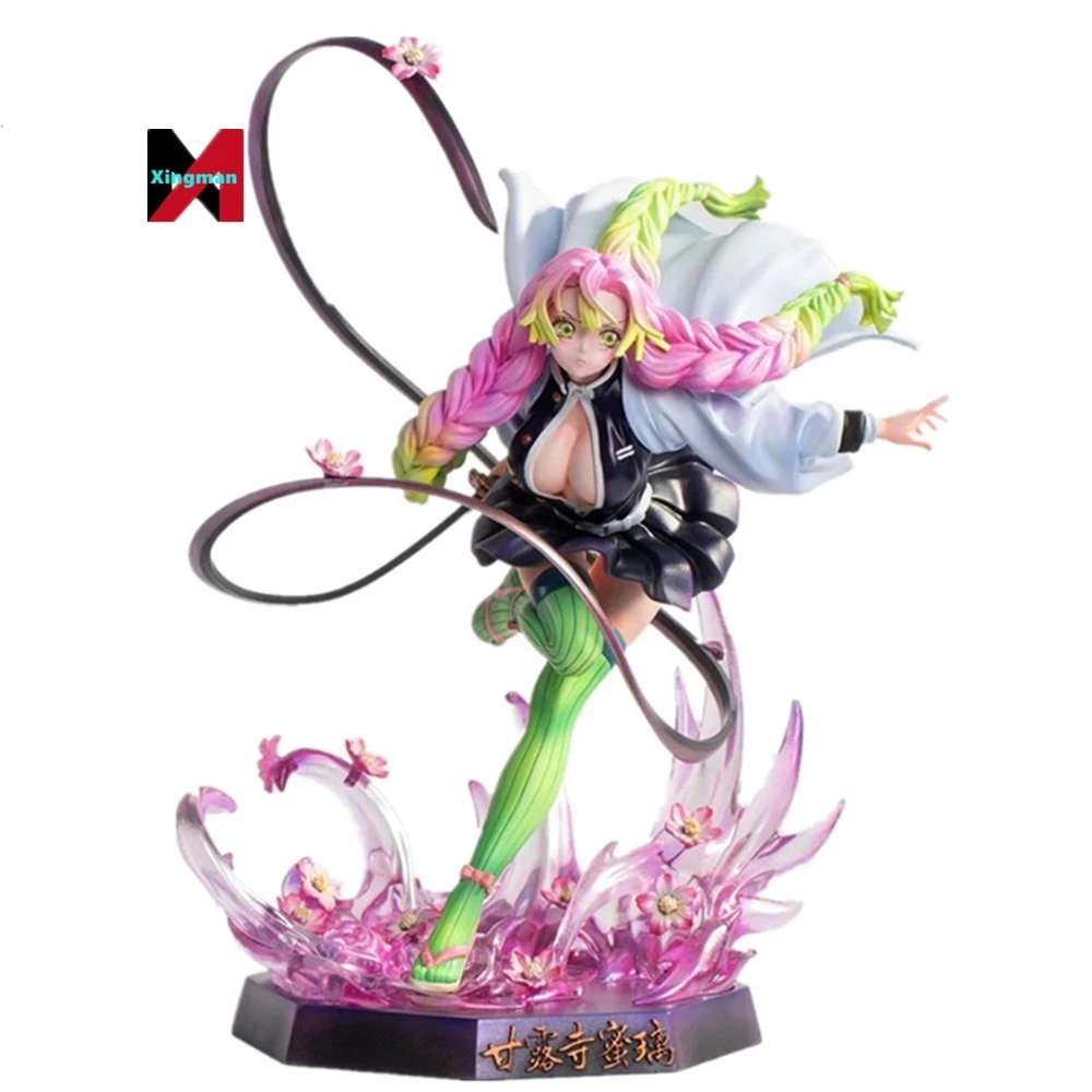 21CM Demoned A Slayer Kimetsu Yaiba Swordsmith Village Kanroji Mitsuri PVC Action Toy Anime Figure Toys