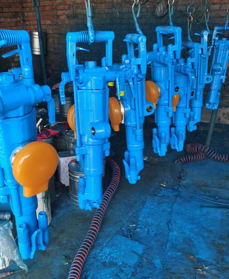 small pneumatic hand held rock drilling equipment