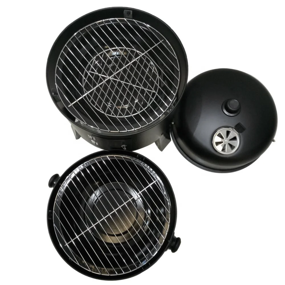 3 inch 1 Cooker Barbeque Meat Grilling Roasting Charcoal Chicken BBQ Grill