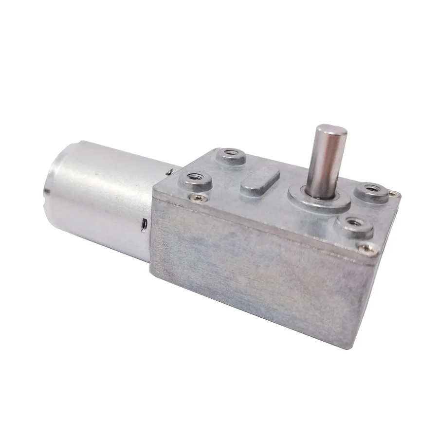 JGY-370 12 Volts 24V Brush Carbon 4632 Worm Geared 370 Motors Low Rpm Controller 210 150 RPM Max 25KG,CM Torque Mini DC Motor