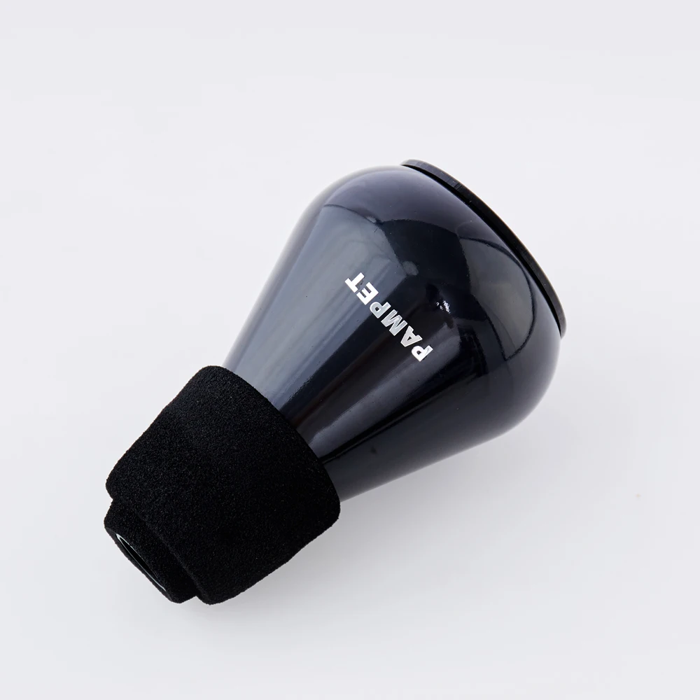 Hot Selling French Horn Plastic Mute Light Weight Musical Instruments Black Frenchhorn Silencer Practice for Beginner Profession