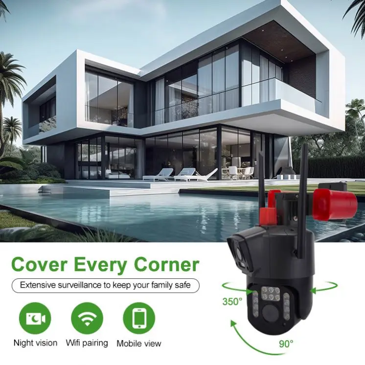 New Material Long-Lasting Hidden Mini Spy Camera For Home Security 4K