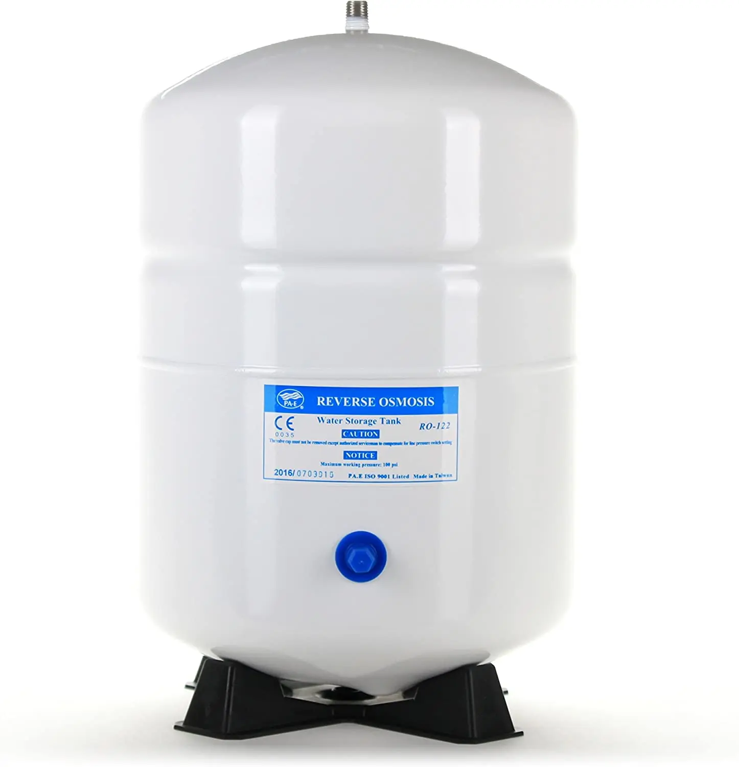 TK-2 Carbon steel Storage Tank 3.2Gallons REVERSE OSMOSIS RO system tank 3.2G with steel OEM