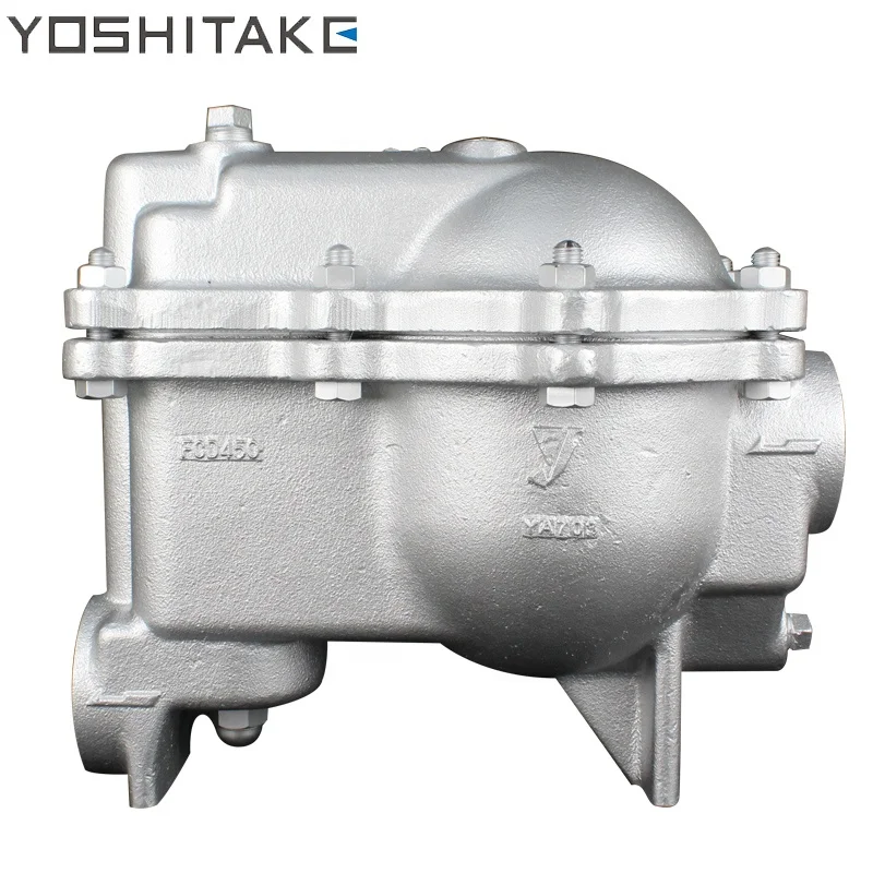 Japan YOSHITAKE  steam trap for steam pipe TF-2 Ductile cast  iron screwed float type JIS 10K RF flanged