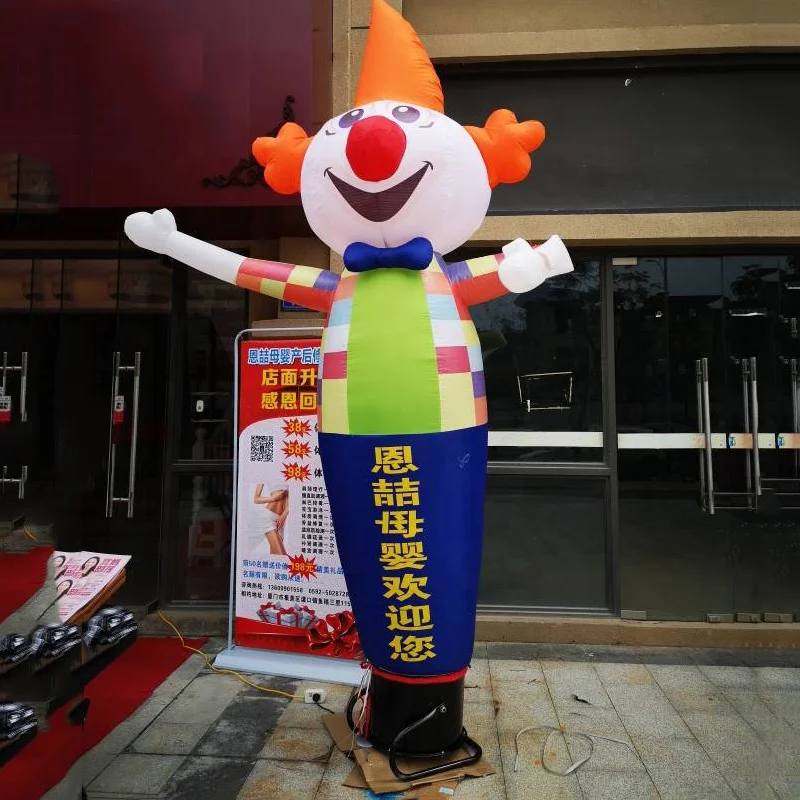 Customized advertising inflatables air dancer cartoon inflatable tube man for sale sky