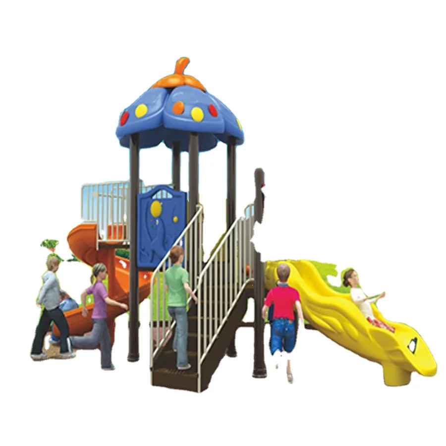 Children Play Game park kids slide plastic children kids play area outdoor playground equipment For park