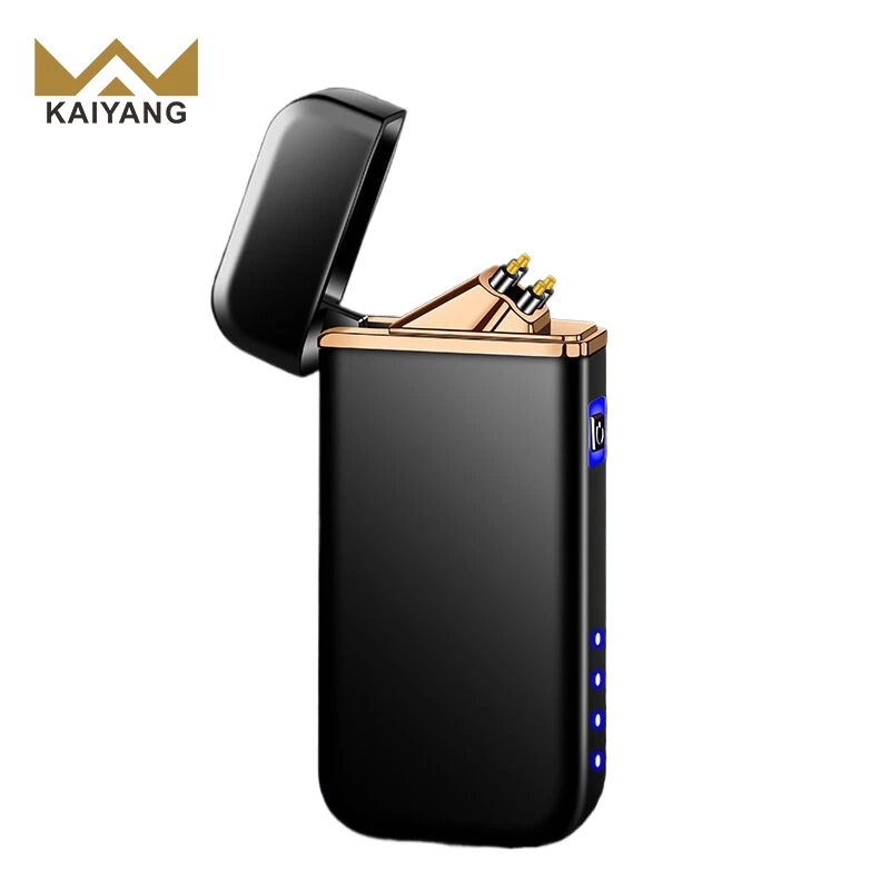 Kaiyang Fantastic Quality 2024 High-tech Dual Arc Wireless Rechargeable Electronic Cigarette Unique Lighter for Smoking