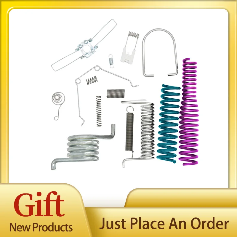 Customize Hot Selling Two-Way Shape Memory Stainless Steel Alloy Tension Spring With Hook