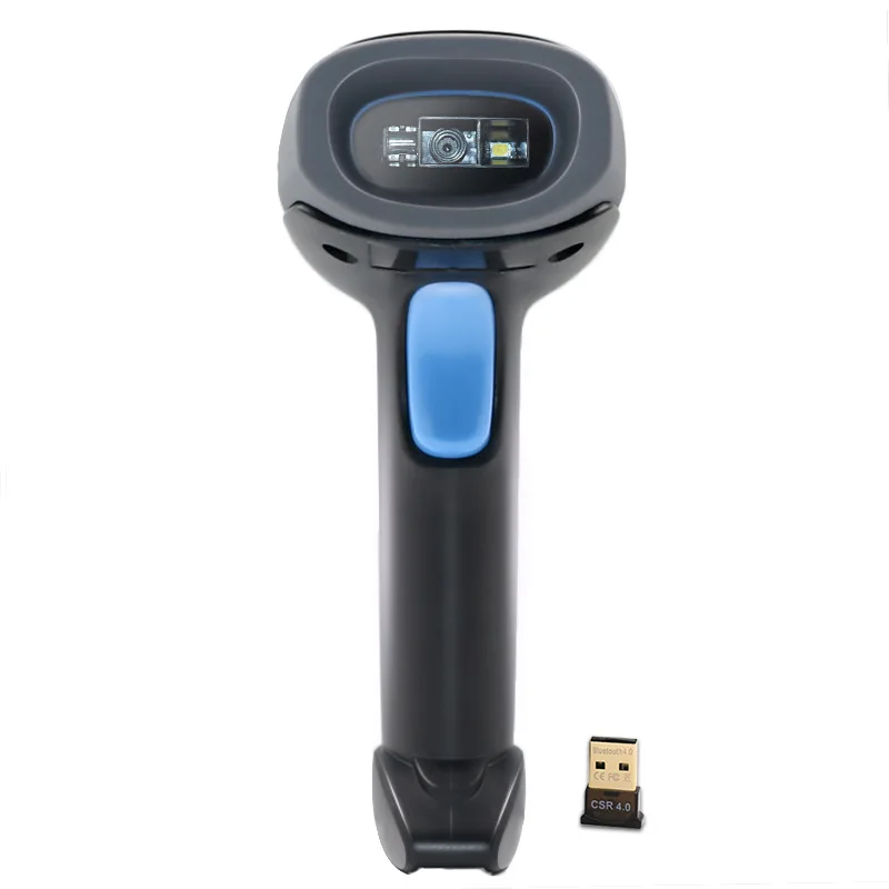Беспроводной сканер штрих-кодов для супермаркета 2,4G 1d 2d сканер QR-кода CMOS Автоматический Режим сна беспроводной Всенаправленный сканер штрих-кодов 9300