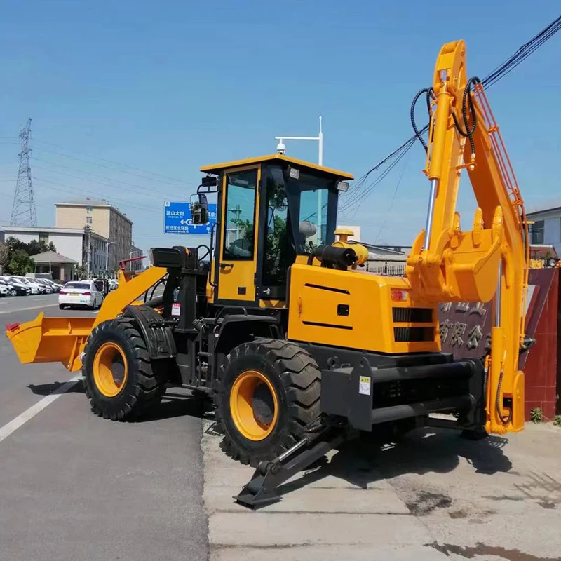 Бесплатная Доставка! Китай 4x4 колесный мини-погрузчик экскаватор-погрузчик для продажи с лопатой снега так далее