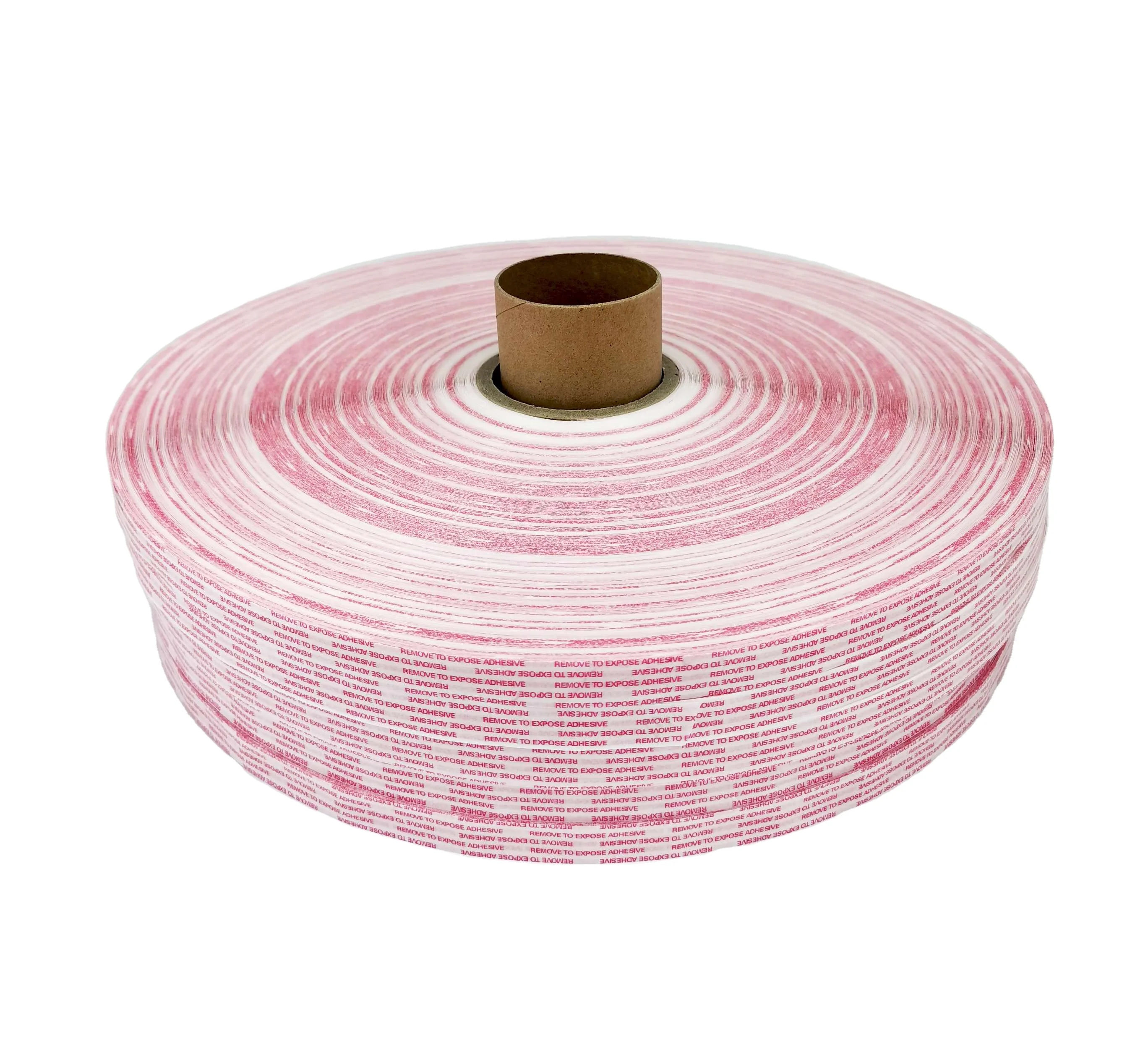 Paper film permanent bag sealing tape for paper kraft bag