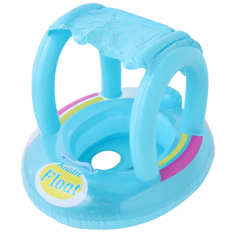 Baby swimming ring with sunshade Baby seat ring Sunshade child seat ring