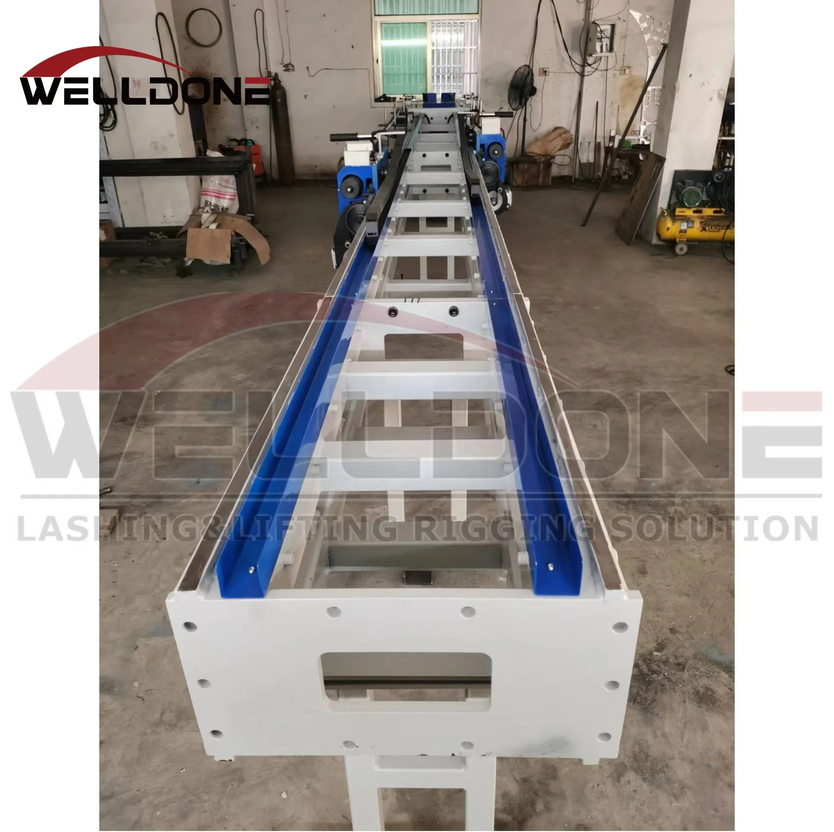New type 50T 100T 120T Polyester endless round sling making machine
