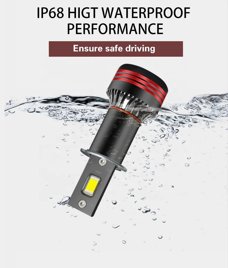  Conpex H1 H3 H7 H11 9005 комплект для преобразования с вентилятором OED 3000K 4500K 6000k белые автомобильные мотоциклетные светодиодные лампы