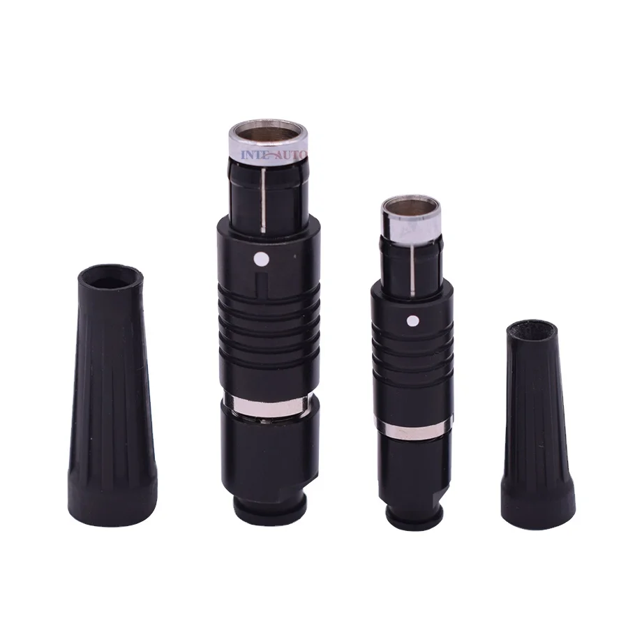 Compatible F series 102 103 104 105 S Plug wire circular waterproof low voltage black chrome connector manufacturer