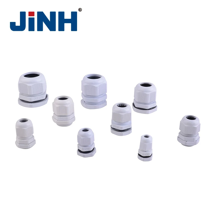 
JINH Hot Sale Heat Resistance Electrical Wire Nylon Waterproof Cable Gland 