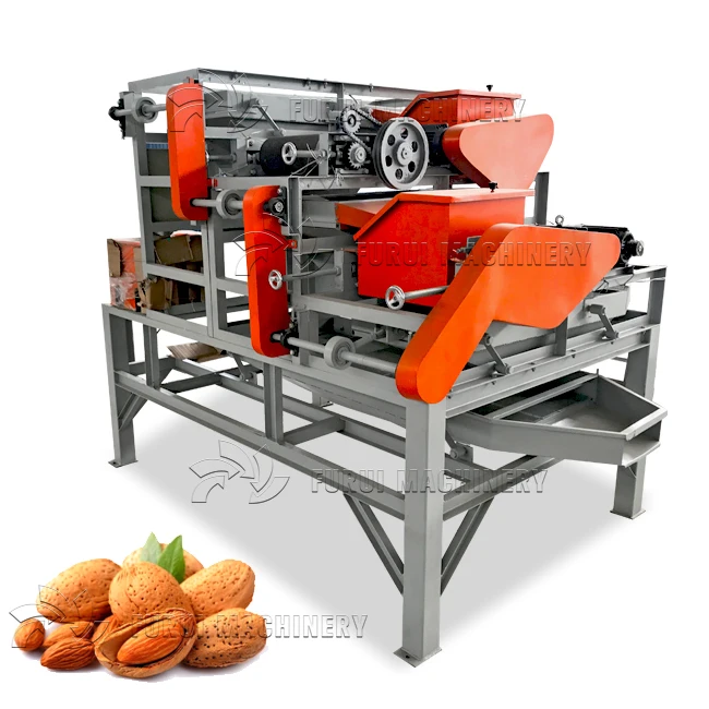 Industrial palm kernel crushing machine/hazelnut shelling machine/pecan cracking machine price