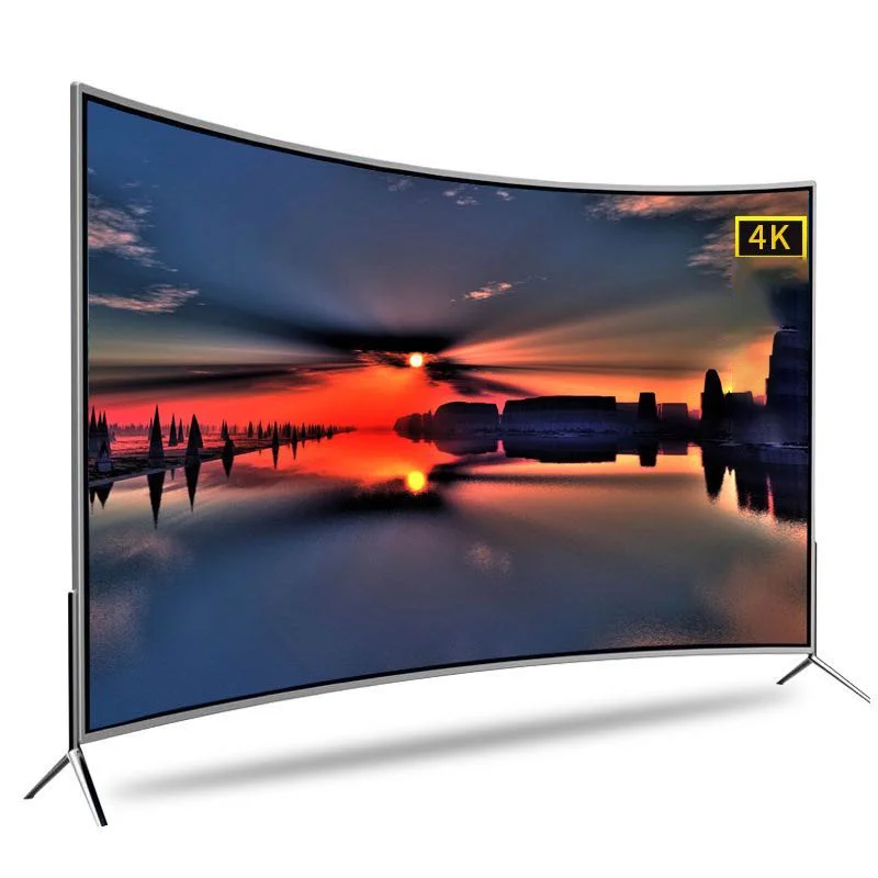 55-дюймовый Лидер продаж новый продукт светодиодный телевизор с изогнутым экраном смарт-телевизор 4k