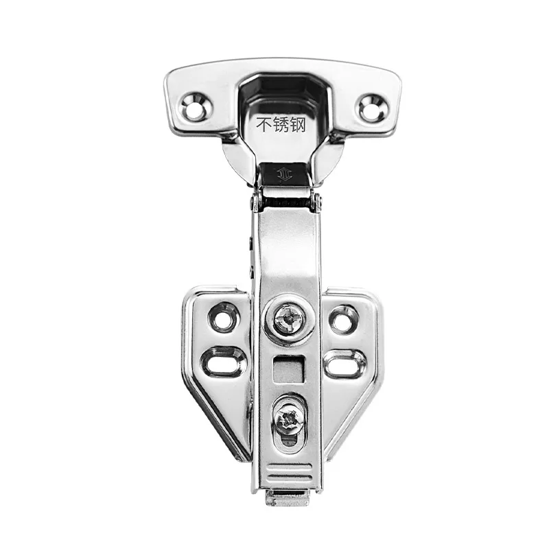 Doncic full overlay hydraulic cabinet furniture hardware ss soft closing hinges stainless steel concealed hinge