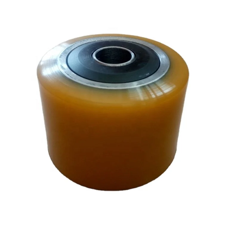 Low cost Long Service Life 85x75/80-20 mm PU Polyurethane Load Roller Wheel for Electric Forklift/ Truck