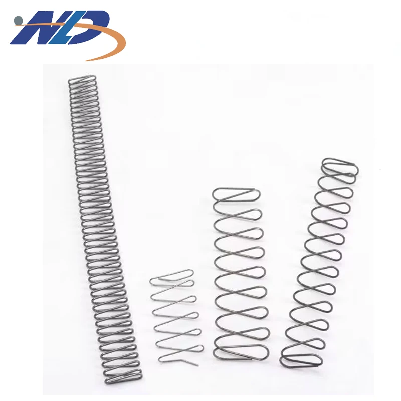 NAILIDA Wholesale Cylindrical Flat Wire Alloy Titanium All Types SUS302 Metal Coil Square Compression Spring