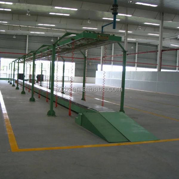 Automatic motorcycles manufacture assembly conveyor line plant