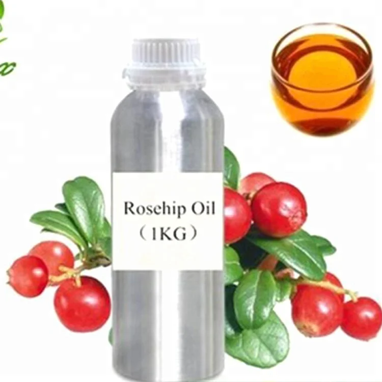 Чистый холодный пресс органическое масло шиповника для ухода за лицом и кожей