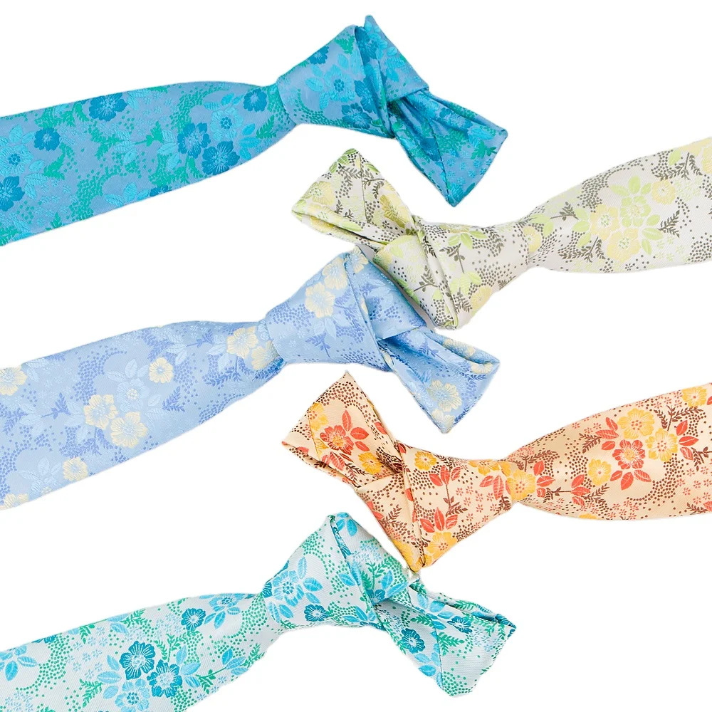 Zecheng Handmade Polyester Woven Corbata Neck Ties for Men