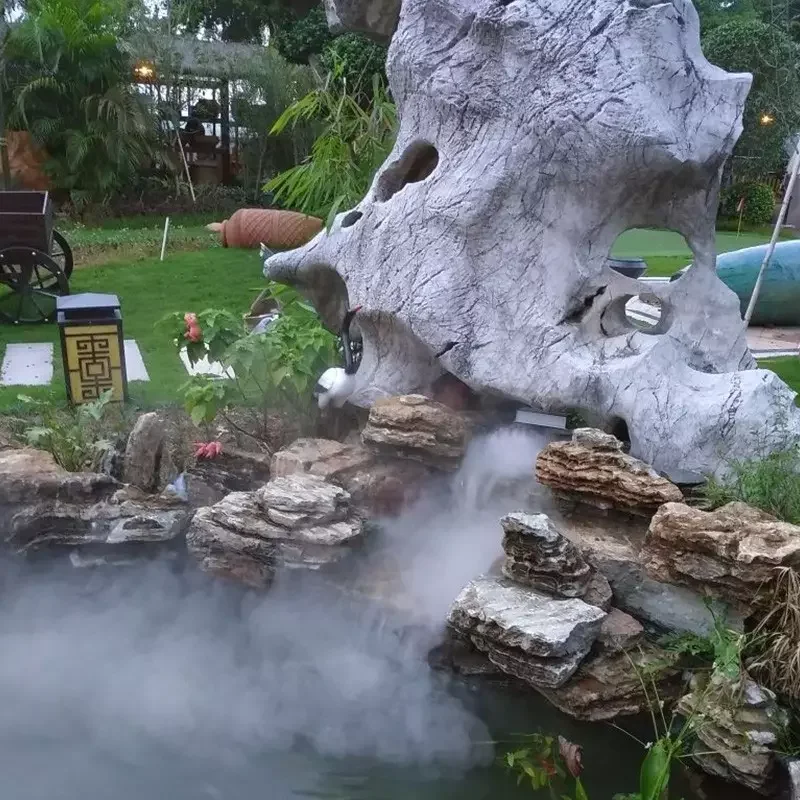 Прямая продажа с фабрики водонепроницаемый вилла скала пруд 10 глава промышленный ультразвуковой туманный распылитель