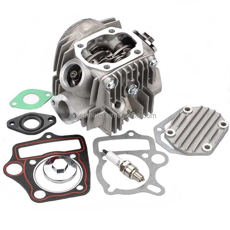 Головка цилиндра мотоцикла в сборе для двигателя 110cc Taotao Roketa Ssr Sunl Atv внедорожный велосипед 107 м CD107