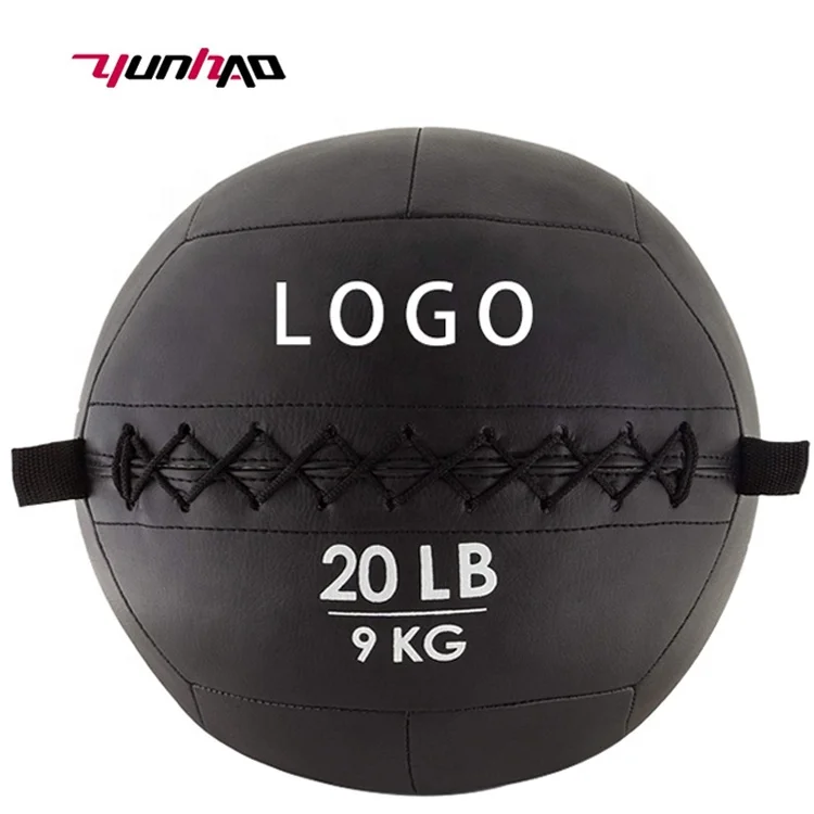 Китайский подгонянный логос 2-10 кг 2-20 LB тренажерный зал упражнение фитнеса утяжеленный кросс-тренинг PVC мяч медицины