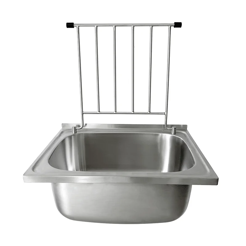 304 stainless steel medical table mop wash basin wall mounted floor mounted mop sink