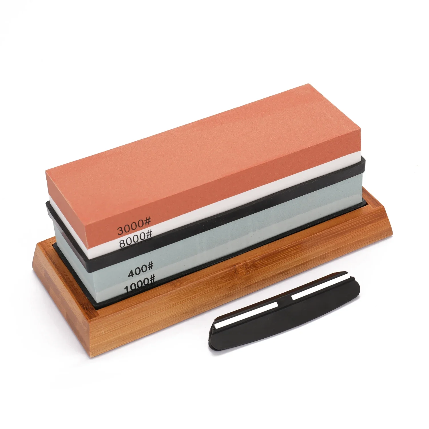 Knife Sharpening Stones Set Knife Sharpener 400/1000 3000/8000 Grit Grindstone Professional Whetstone Grinding Stone for Knives