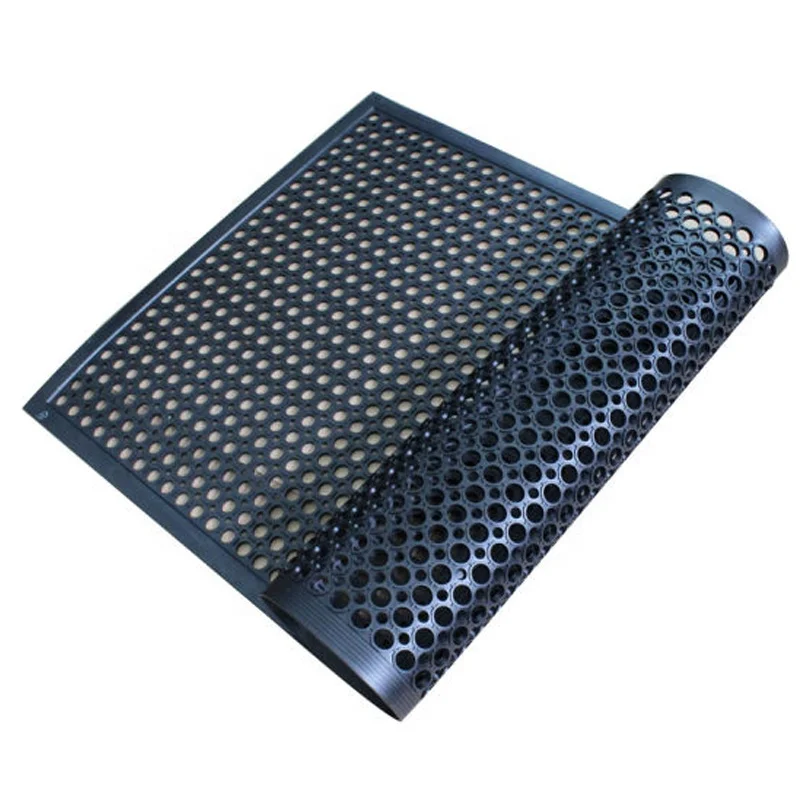 Wet Area Anti Slip Oil Grease Resistant Heavy Duty Restaurant Industrial Rubber Kitchen Floor Mats