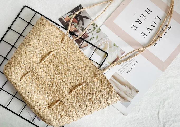 5 Stands Handmade Braided Raffia Rope Madagascar Natural Raffia Ropes For Raffia Handbag Hats