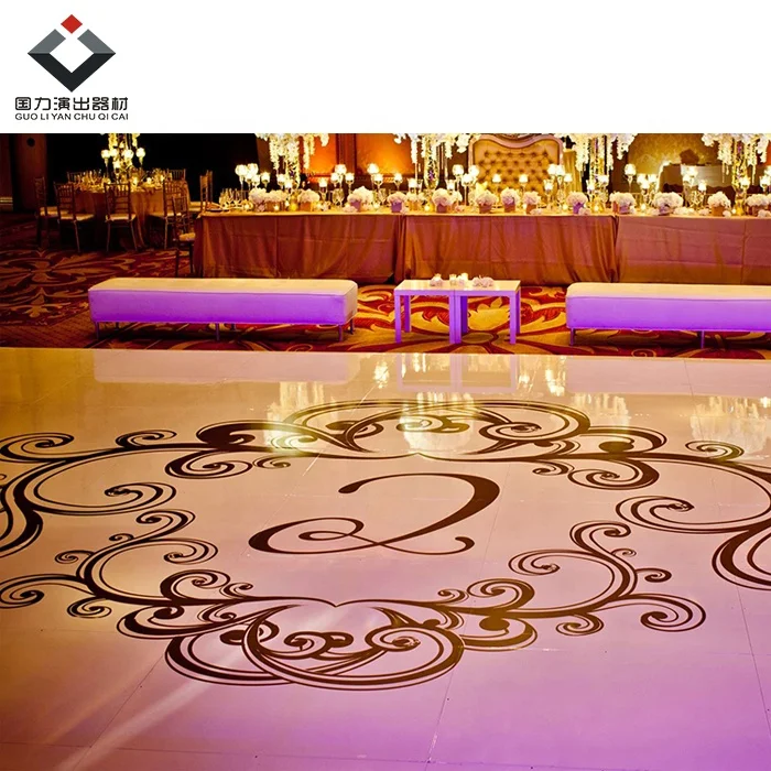 
Wedding Decoration Wooden Portable Temporary Modular Dance Floor 
