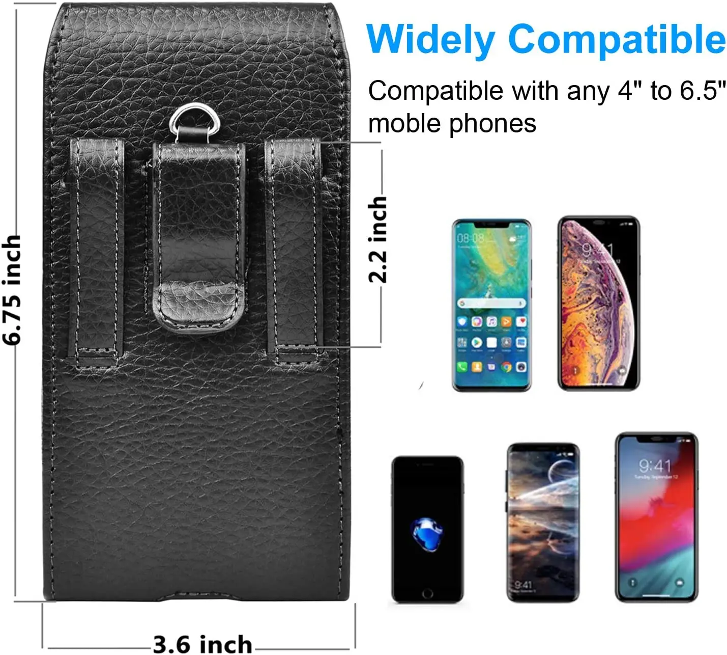 2024 Belt Clip Carrying Holder Cell Phone Holster with clip for Samsung Galaxy S6 Active