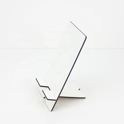 Lancoda 7 Types Personalized Sublimation MDF Wood Cell Phone Holder Photo Stand