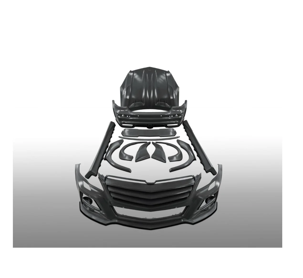 
 Автомобильные детали Mercedes R Class комплект заднего спойлера  